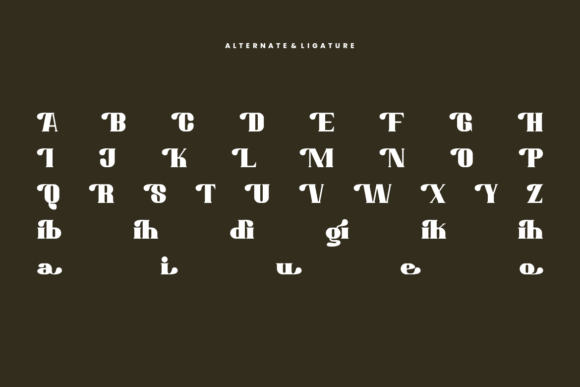 Mutgia Font PNG with transparent background - Preview 6
