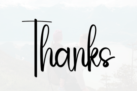 Overthingking Font PNG with transparent background - Preview 4