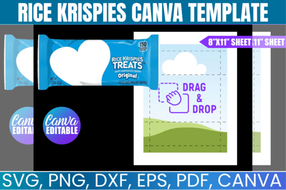 Rice Krispies Canva Template