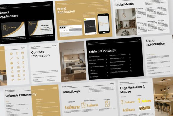 Valnora Urban Real Estate Brand Guidelin