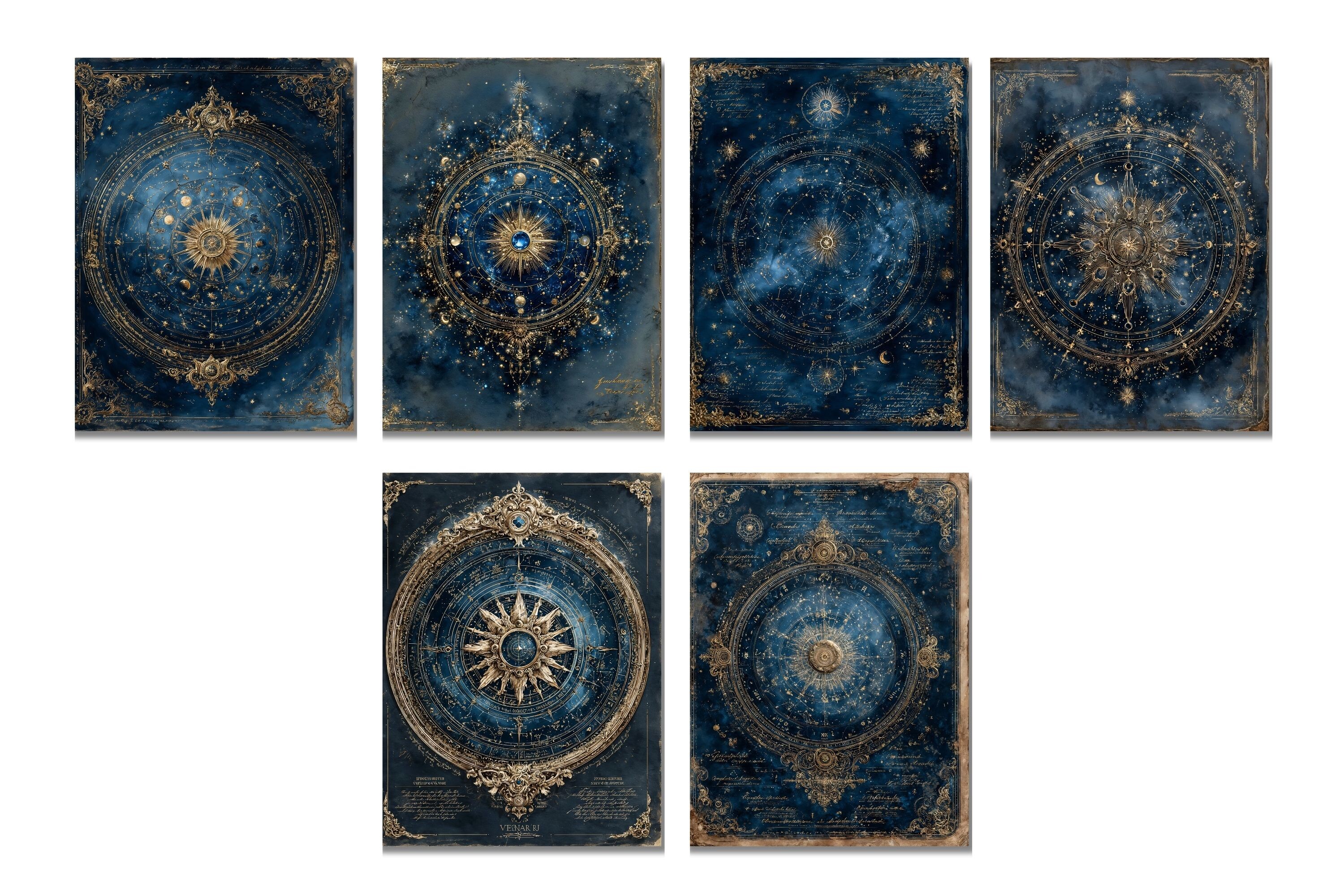 Vintage Celestial Junk Journal