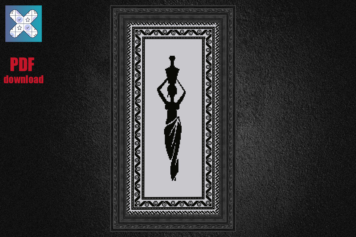 African Cross Stitch Pattern