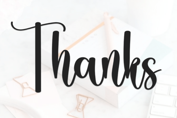 Birthday Font - Preview 6