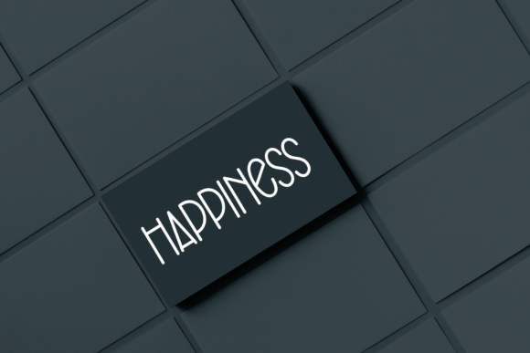 Black Paper Font - Preview 3