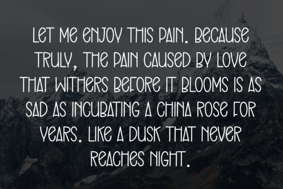 Black Paper Font - Preview 5