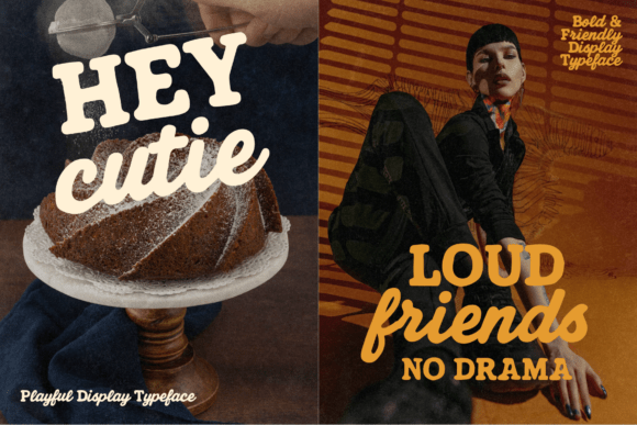 Bold Friends Forever Font - Preview 1
