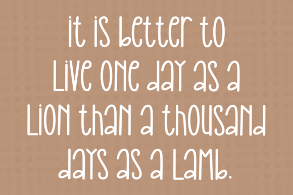 Chocochips Font - Preview 3