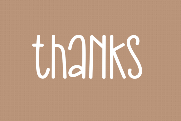 Chocochips Font - Preview 4