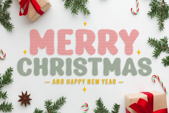 Cozy Xmas Font - Preview 1
