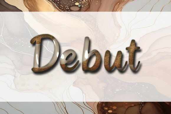 Debut Font - Preview 1