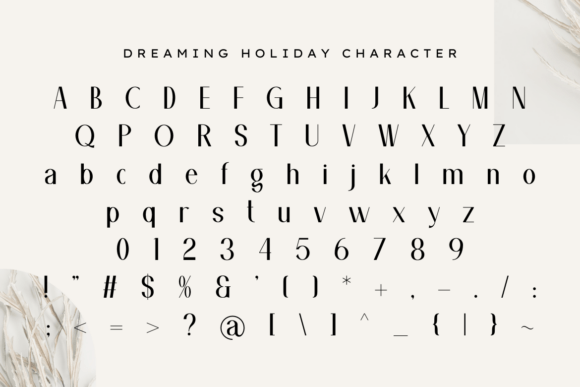 Dreaming Holiday Font - Preview 1