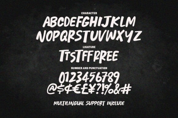 Elvsion Stright Font - Preview 5
