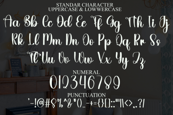 Falling Inlove Font - Preview 6