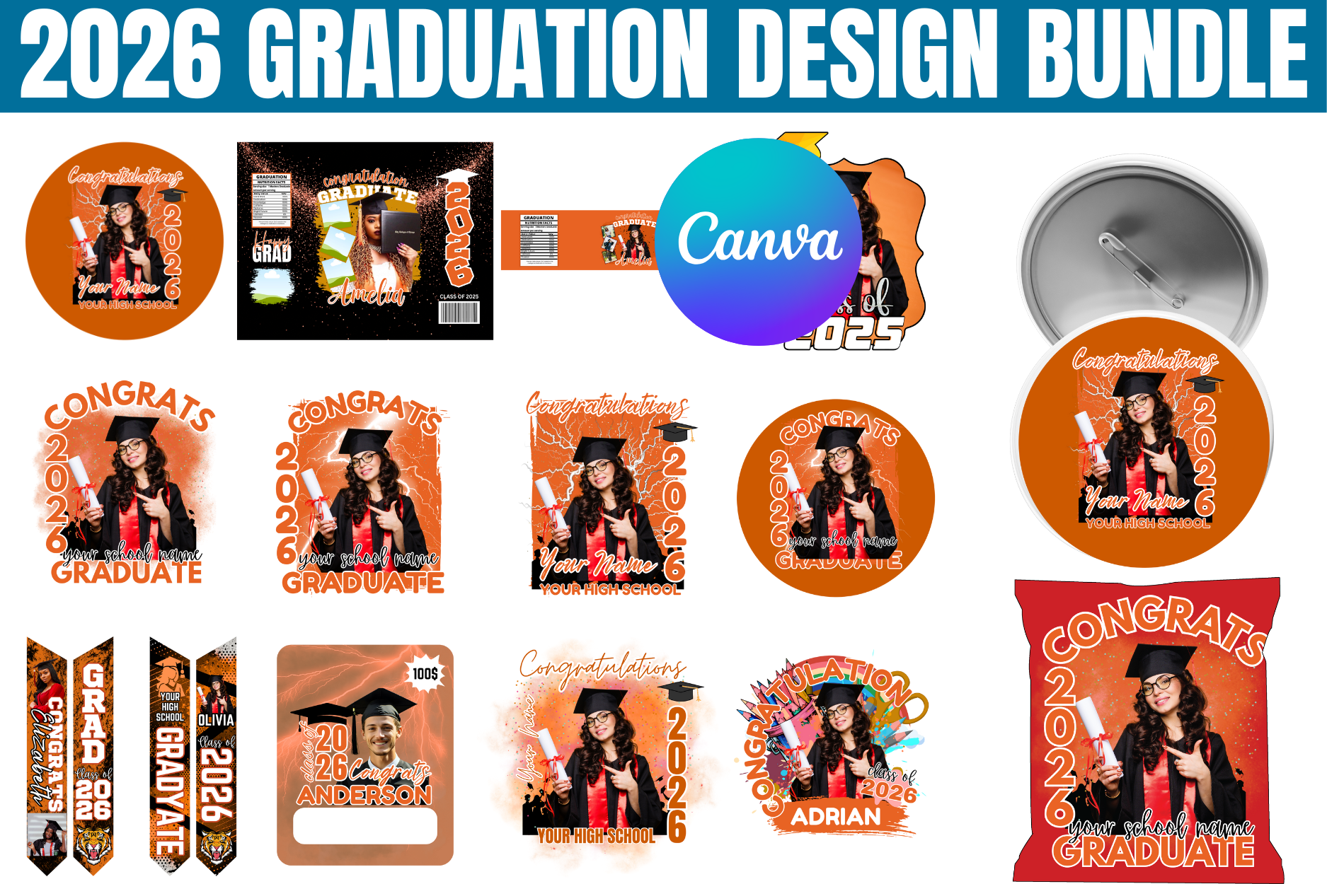 Graduation Design Bundle 2026 Template