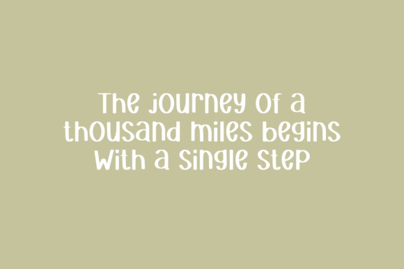 Lovely Writing Font font preview - 1