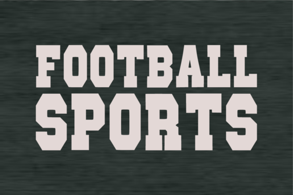 Modern Jersey Font PNG with transparent background - Preview 1