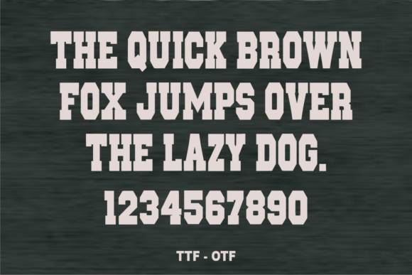 Modern Jersey Font PNG with transparent background - Preview 3