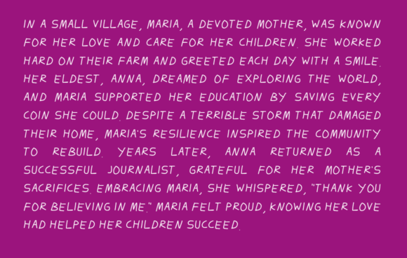 My Mom's Handwriting Font PNG with transparent background - Preview 2
