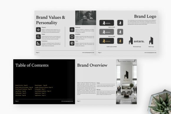 Urban Minimalist Real Estate Brand Guide