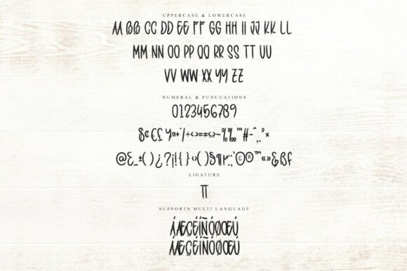 Alphabet Destine Font PNG with transparent background - Preview 5