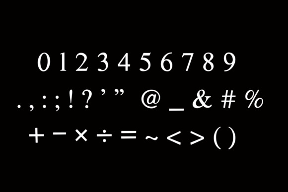 Butterfly Magic Font PNG with transparent background - Preview 3