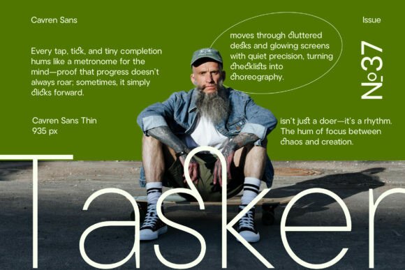 Cavren Sans Font - Preview 5