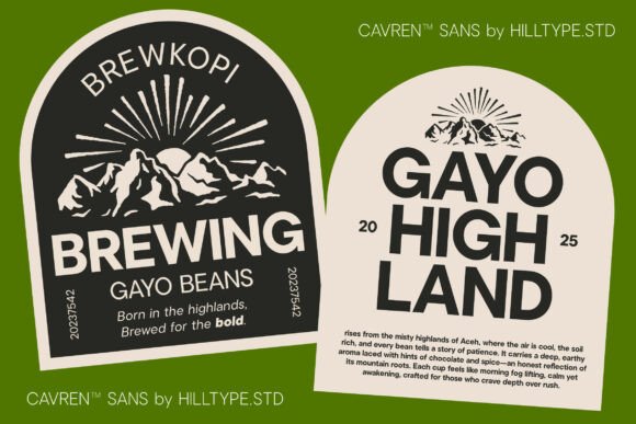 Cavren Sans Font - Preview 6