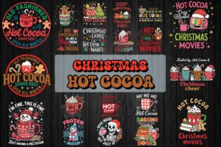 Christmas Hot Cocoa SVG Bundle Graphic by Pecgine · Creative Fabrica
