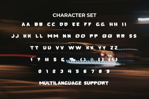 Dare Fast Font - Preview 4