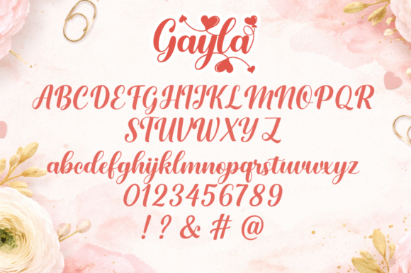 Gayla Font - Preview 5