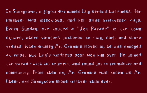 Gel Pen Font - Preview 2