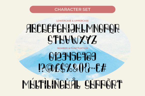 Luxore Shift Font PNG with transparent background - Preview 4