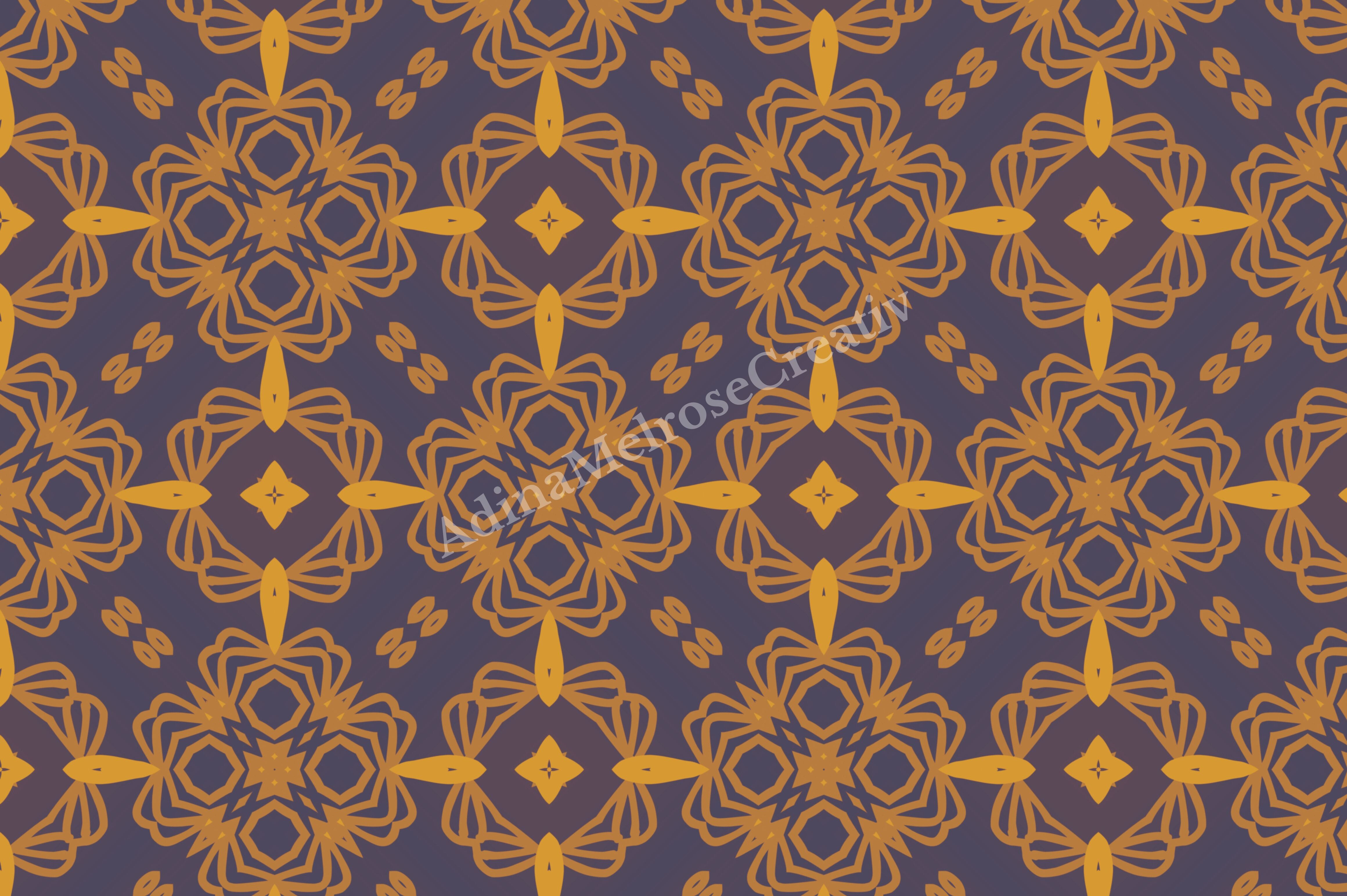 Mandala Geometric Seamless Pattern