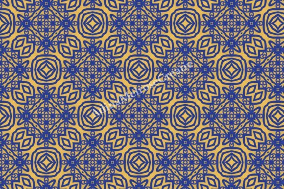 Mandala Geometric Seamless Pattern