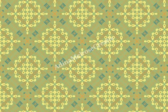 Mandala Lace Geometric Seamless Pattern