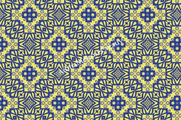 Mandala Lace Geometric Seamless Pattern