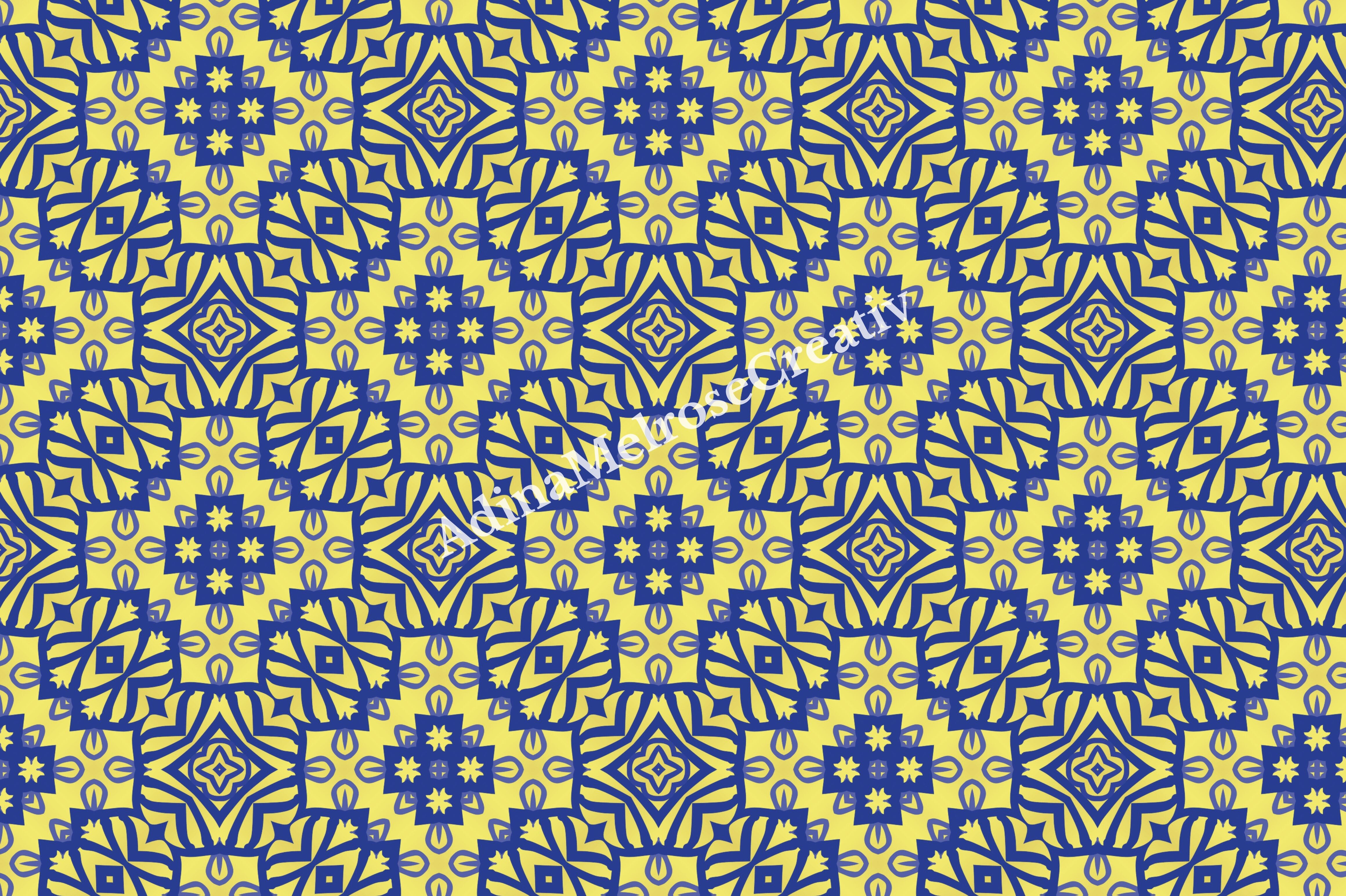 Mandala Lace Geometric Seamless Pattern