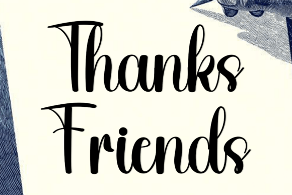 Midnight Wonderful Font PNG with transparent background - Preview 2