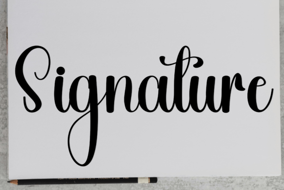 Midnight Wonderful Font PNG with transparent background - Preview 5
