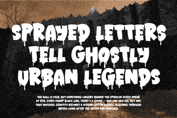 Rattle Dread Font PNG with transparent background - Preview 3