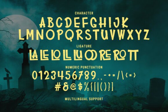 Rolale Font PNG with transparent background - Preview 6