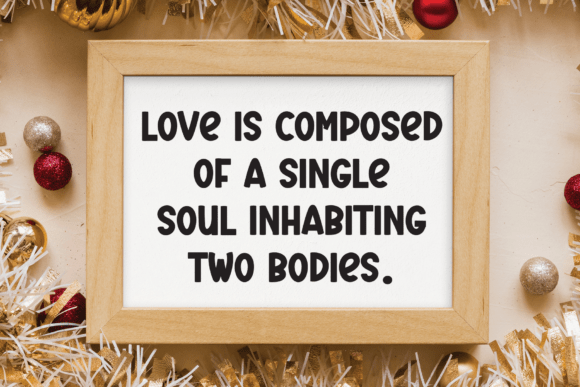 Santa Doodle Font PNG with transparent background - Preview 2