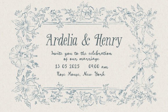 Second Mark Duo Font PNG with transparent background - Preview 1