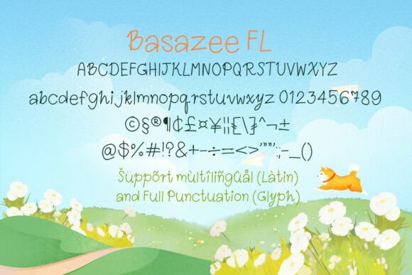 Basazee Fl Font - Preview 1