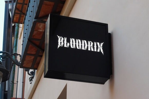 Bloodrix Font - Preview 2