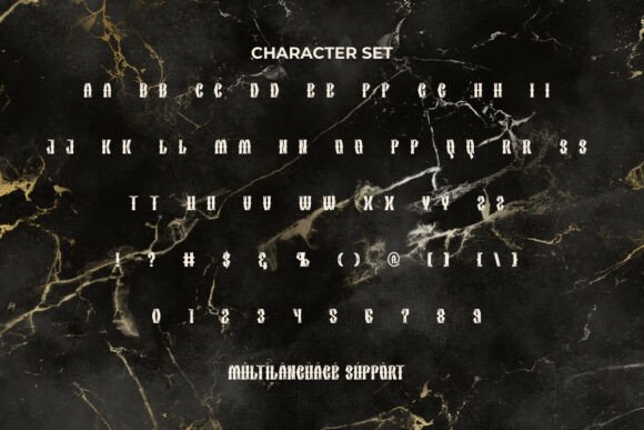 Bloodrix Font - Preview 4