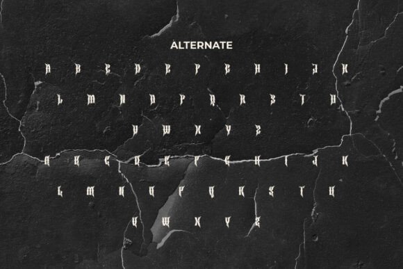 Bloodrix Font - Preview 5