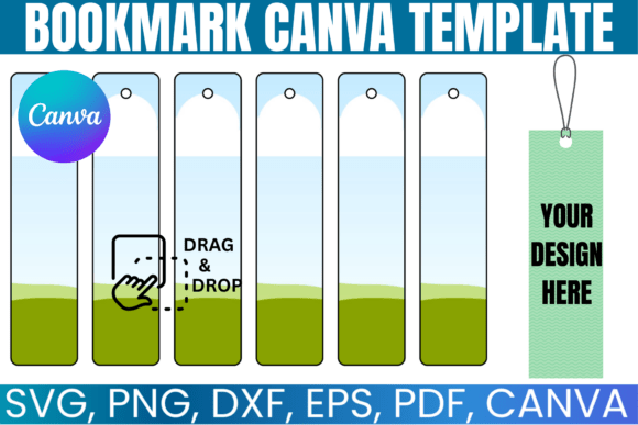Bookmark Template, Custom Bookmark