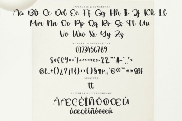 Choleric Font PNG with transparent background - Preview 5