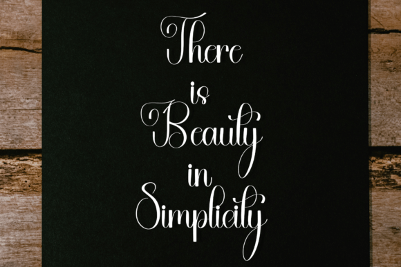Gastonia Calligraphy Font - Preview 4
